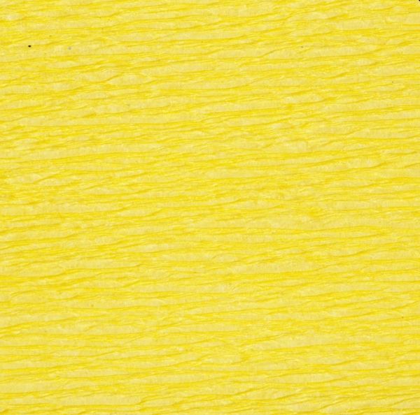 Hovedbilde Kreppapir- lys gul 