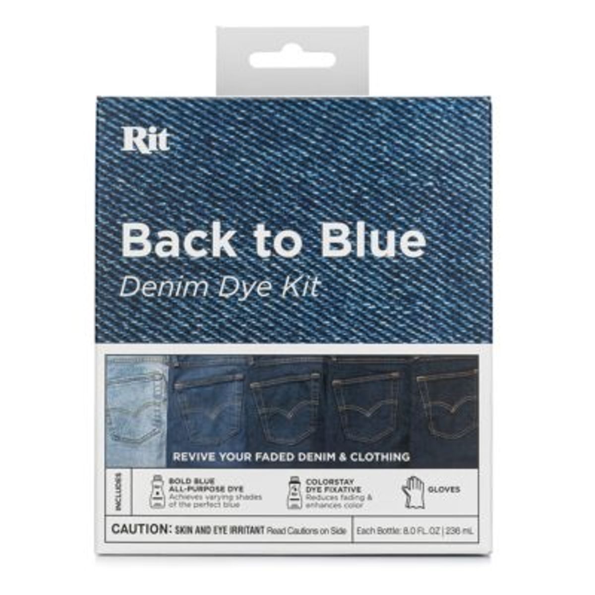 Rit – Dye Tekstilfarge Sett - Renew to Blue