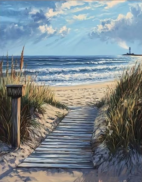 Hovedbilde Stranden, 25 x 35 cm