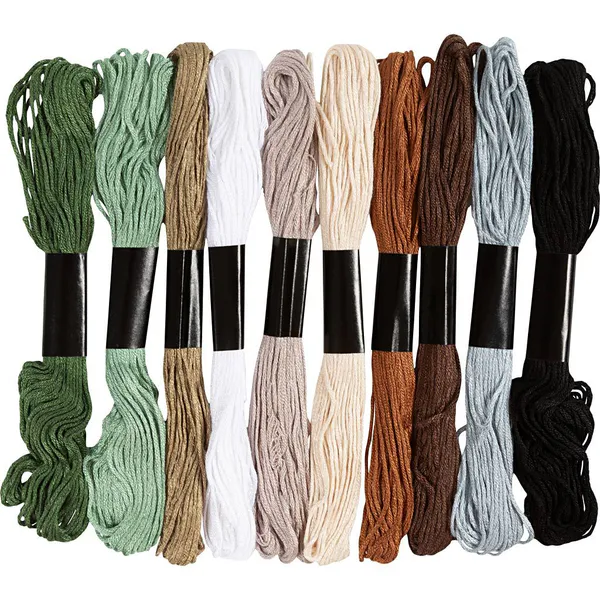 Hovedbilde Broderigarn - Naturfarger