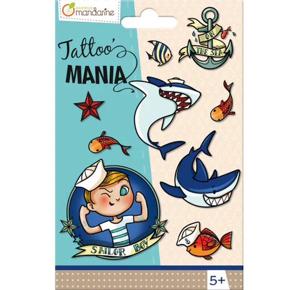 Hovedbilde Avenue Mandarine tatovering,  havet