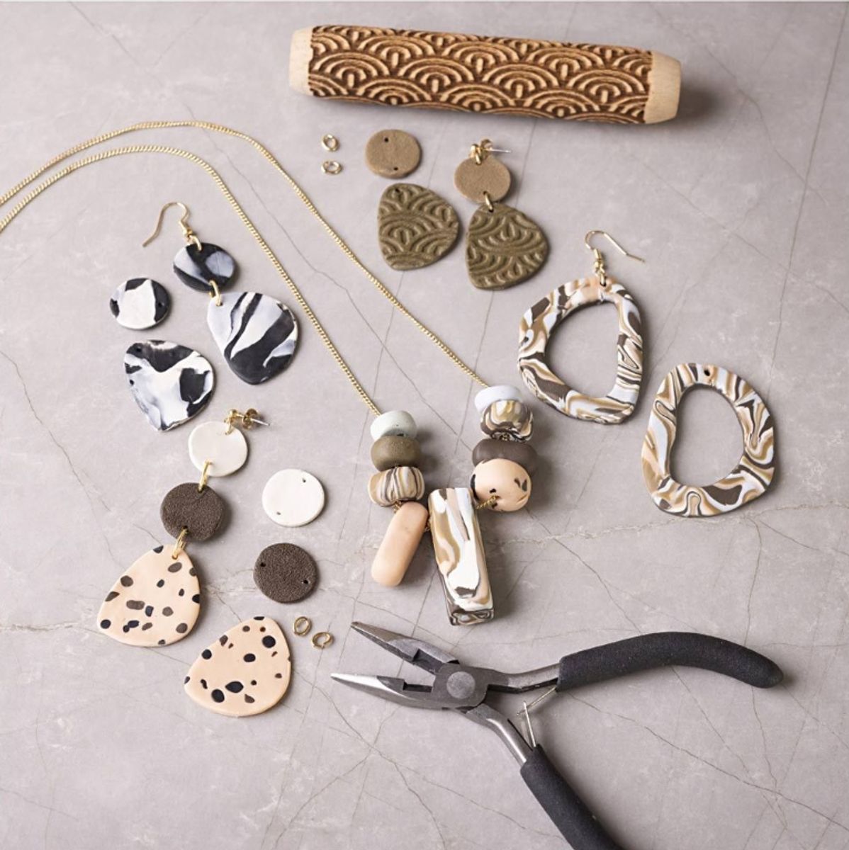 Start DIY kit, smykke-leire