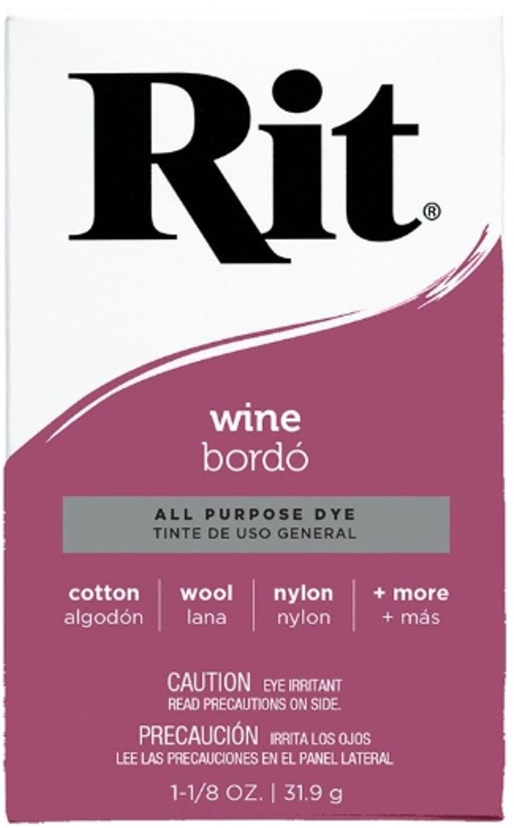 Rit tekstilfarge  – Wine