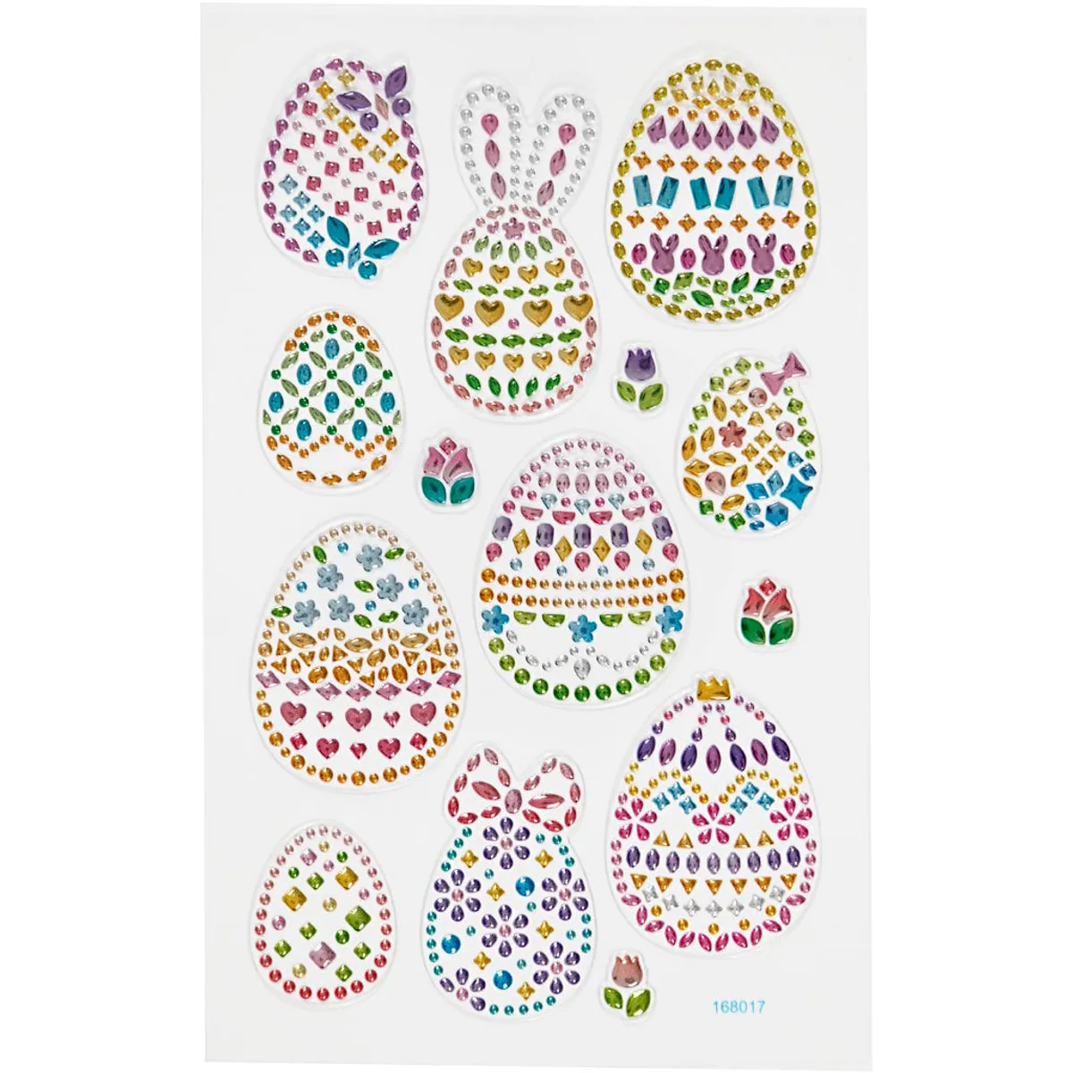 Klistremerker, rhinestone