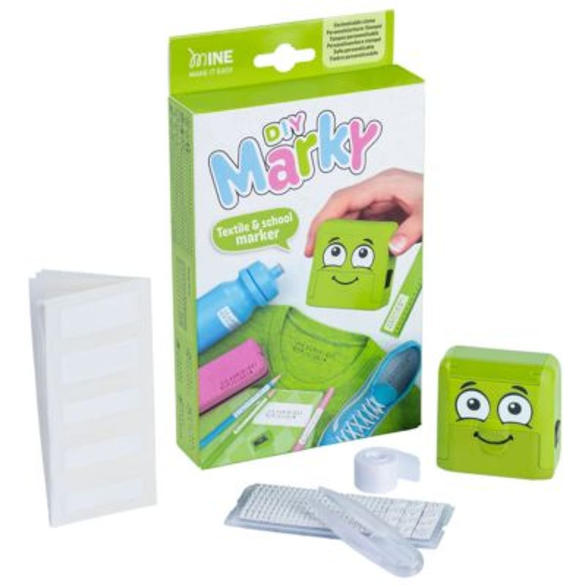 DIY Marky Stempelsett Navnelapper – Grønn
