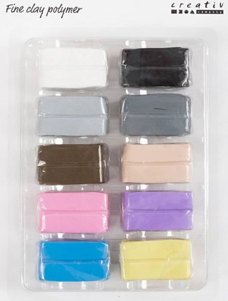 Hovedbilde Fin Polymerleire, pastell