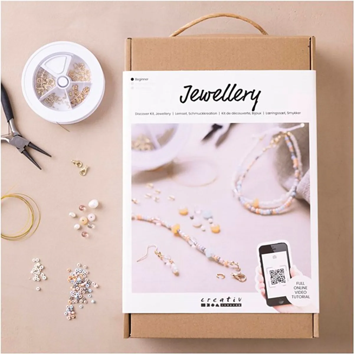 Start DIY kit smykker, klassiske perler