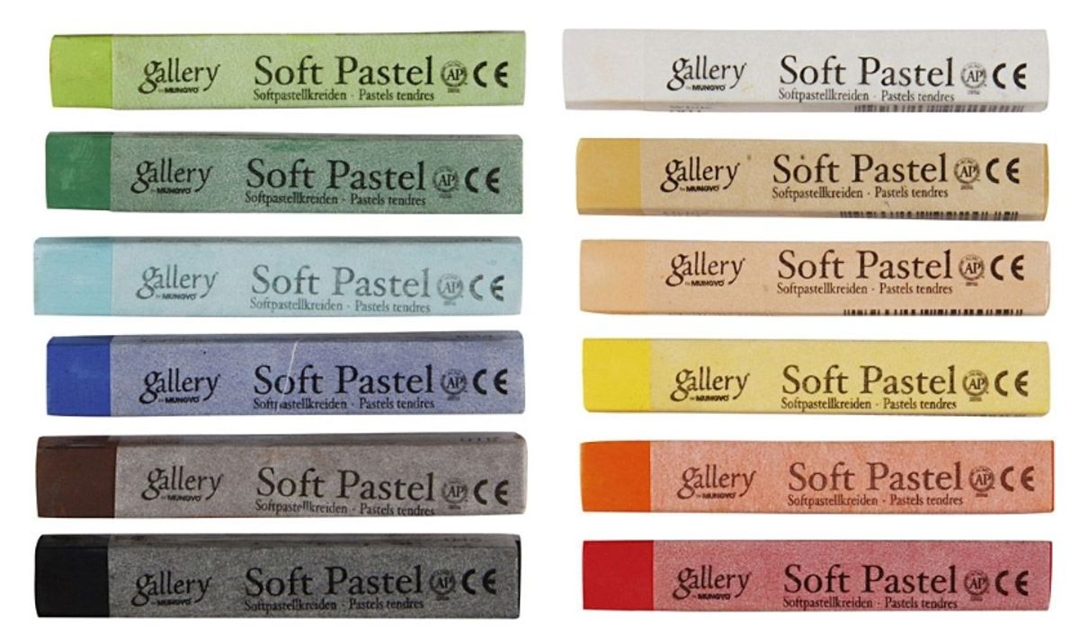 Gallery Tørrpastell, Ass. farger