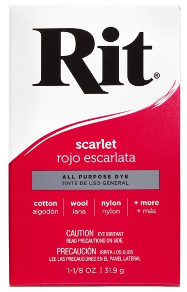 Rit tekstilfarge  – Red Scarlet
